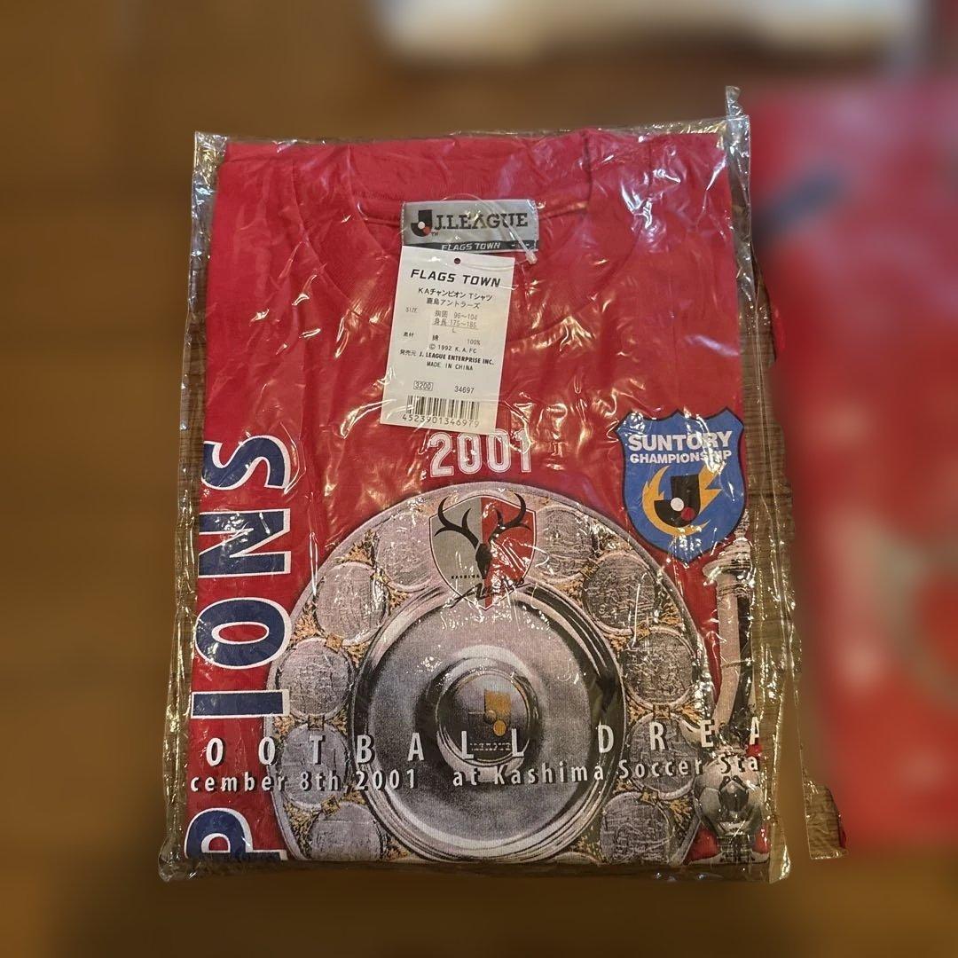 鹿島アントラーズ　2000年2001年2002年　優勝　Tシャツ ユニフォーム