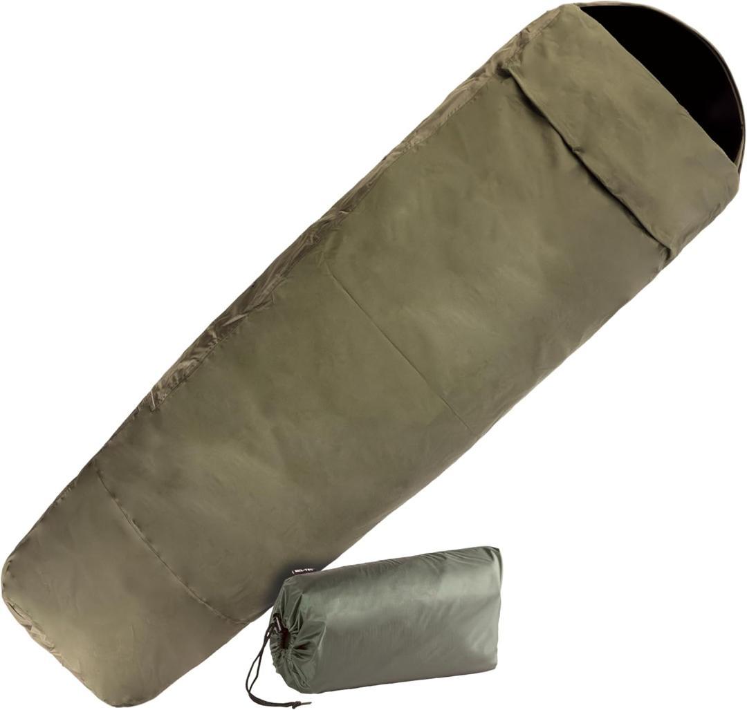 MIL-TEC スリーピングバッグ カバー 防水・透湿 3層式 - OLIVE