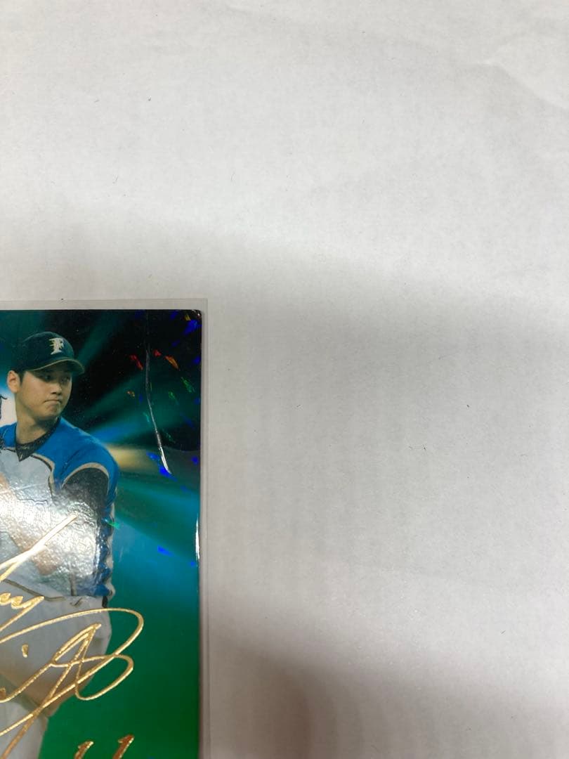 プロ野球チップスカード 2016 大谷翔平 サイン