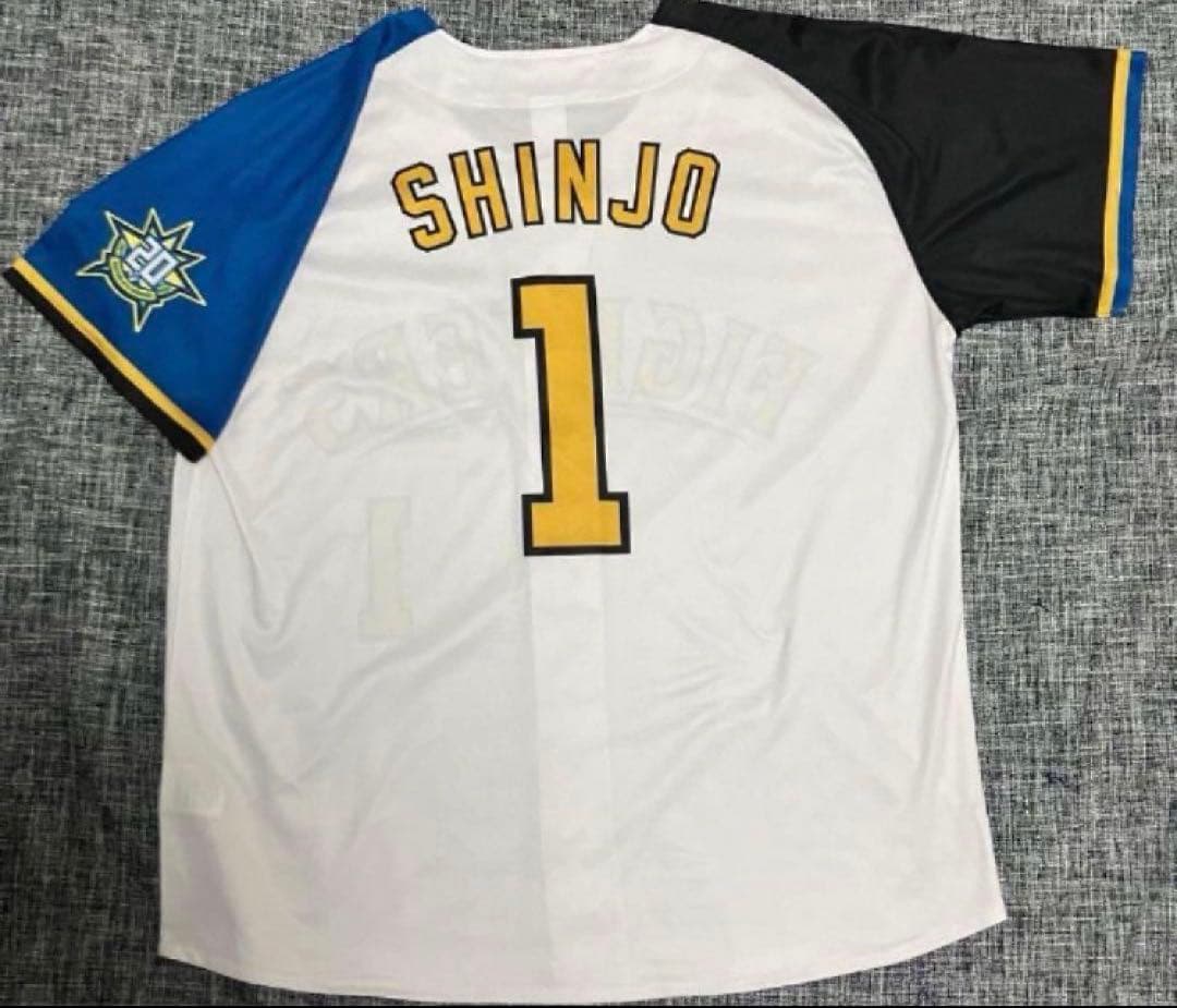 美品 SHINJO 新庄剛志 日ハム北海道移転20周年記念限定ユニ L 送料込