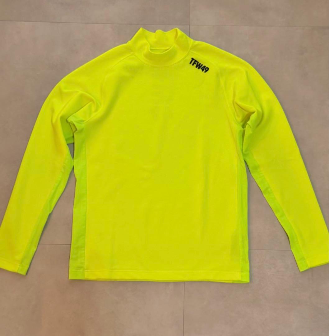 【TFW49】サイドメッシュモックネックT MOCK-NECK-T
