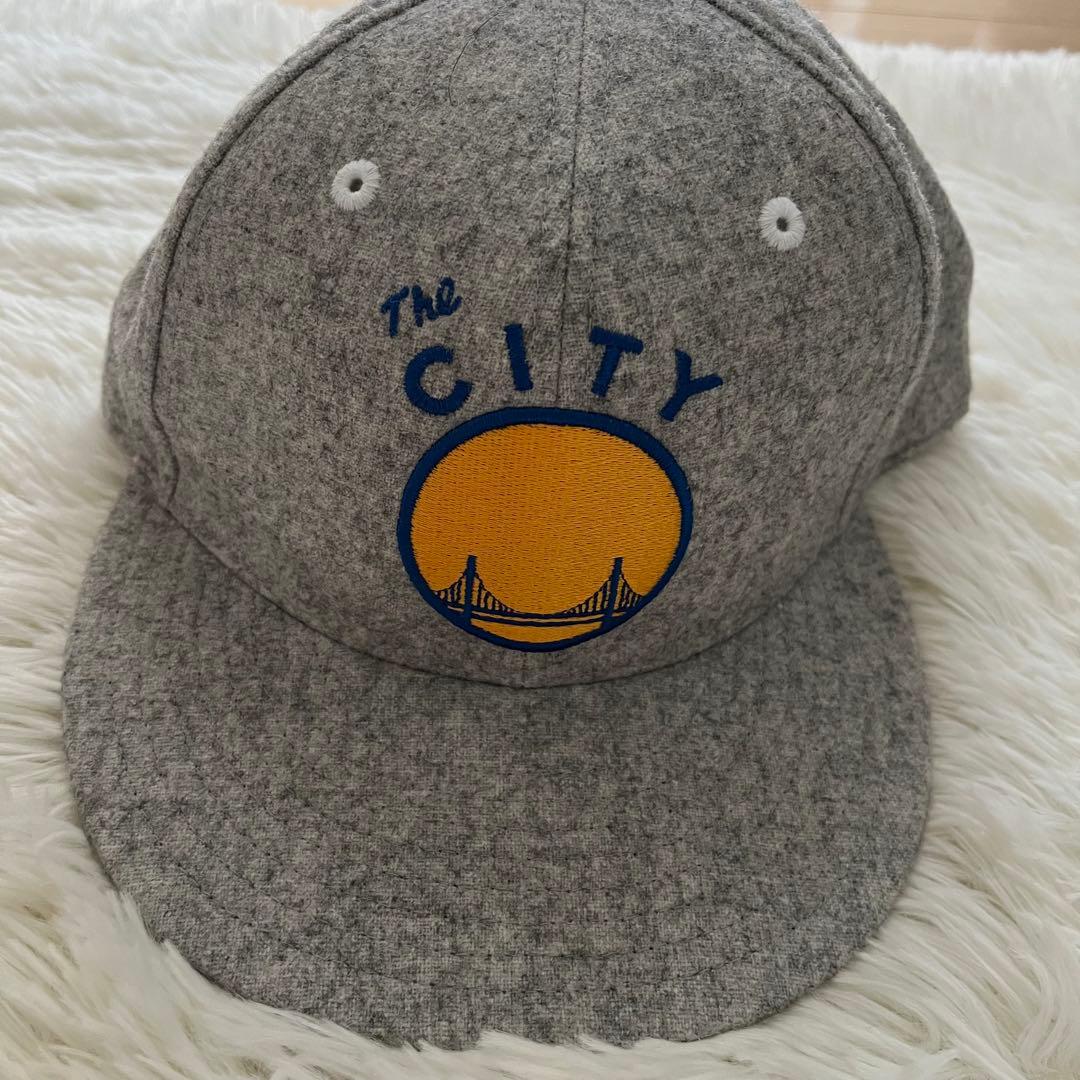Mitchell&Ness The City キャップ グレー