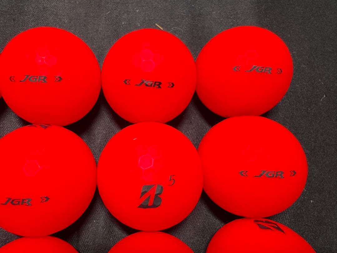 最新 ブリジストン TOUR B JGR 2025年モデル 20個　マットレッド