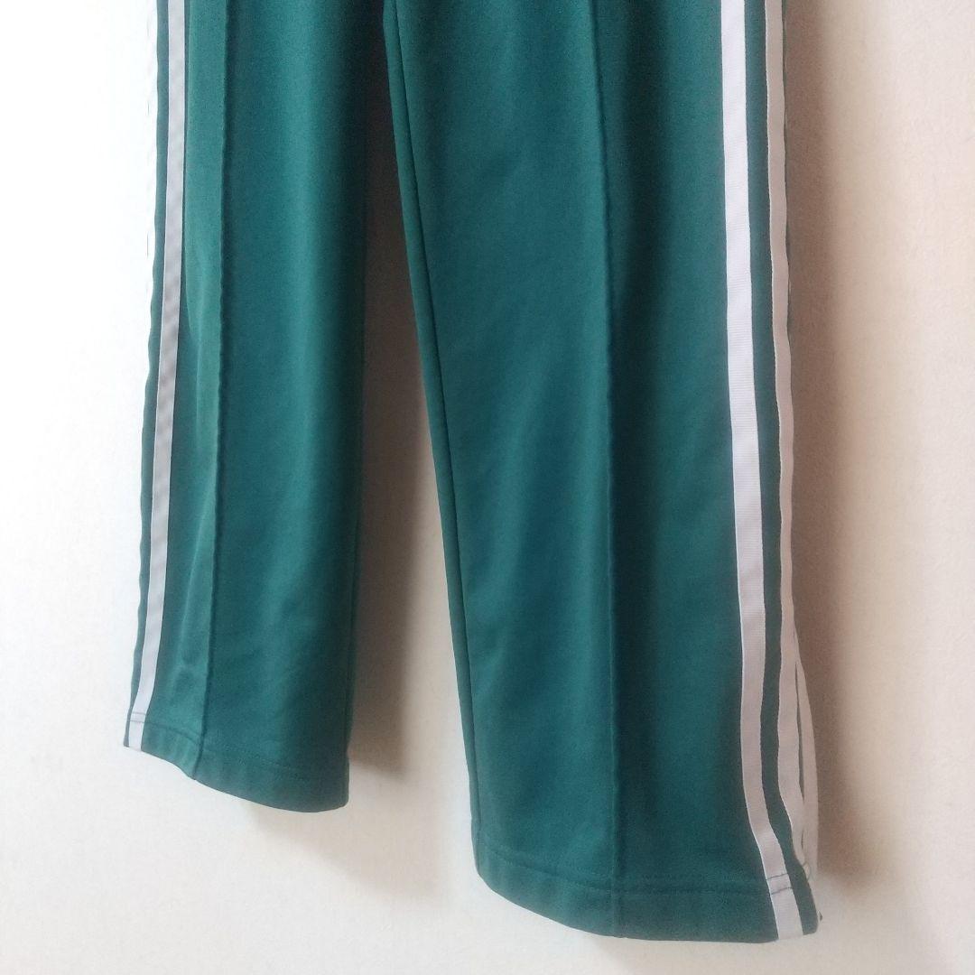 アディダスadidasクラシックファイヤーバード緑トラックパンツM
