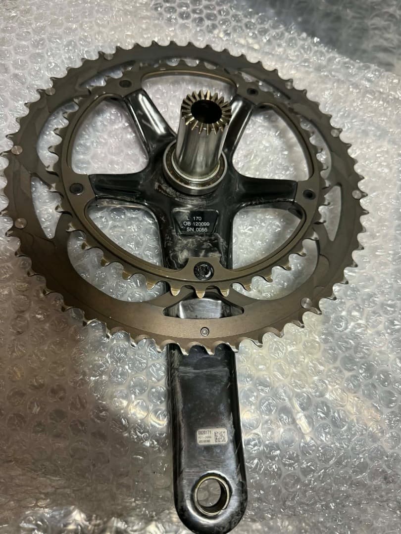 Campagnolo Super Record クランクセット 170mm ブラ