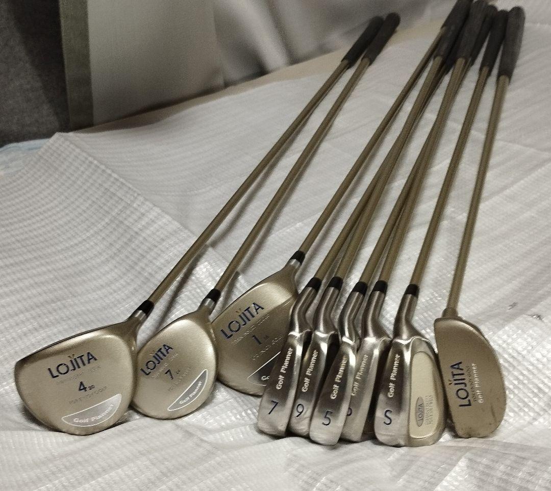 LOJITA GOLF PLANNET 9本セット 女性　初心者向け　右利き