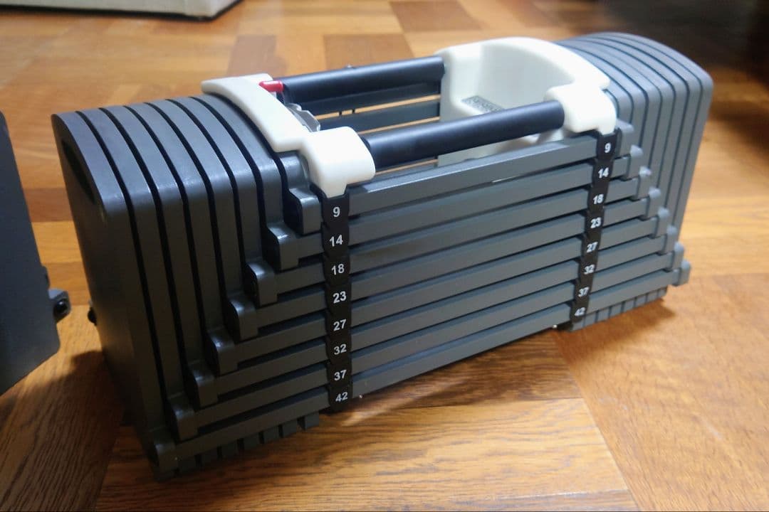 可変式ブロックダンベル 42kg ②