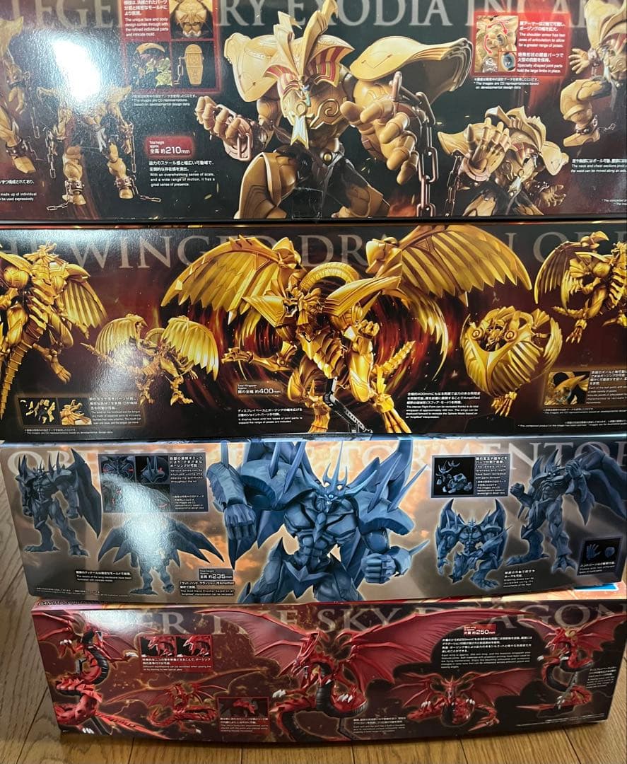 遊戯王 4体セット 新品・未組み立て エグゾディア＆三幻神降臨