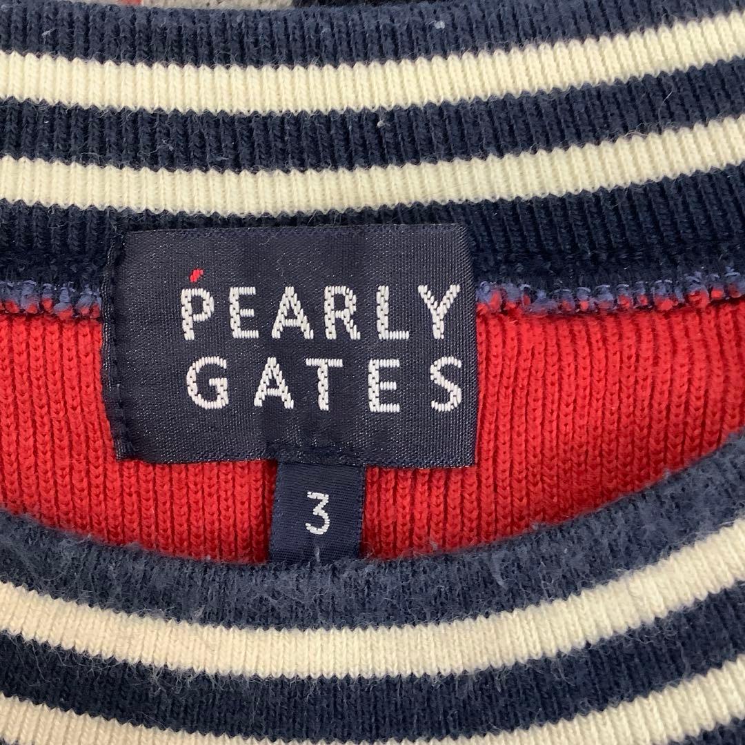 PEARLY GATES パーリーゲイツ長袖 刺繍 スウェット ビックロゴ