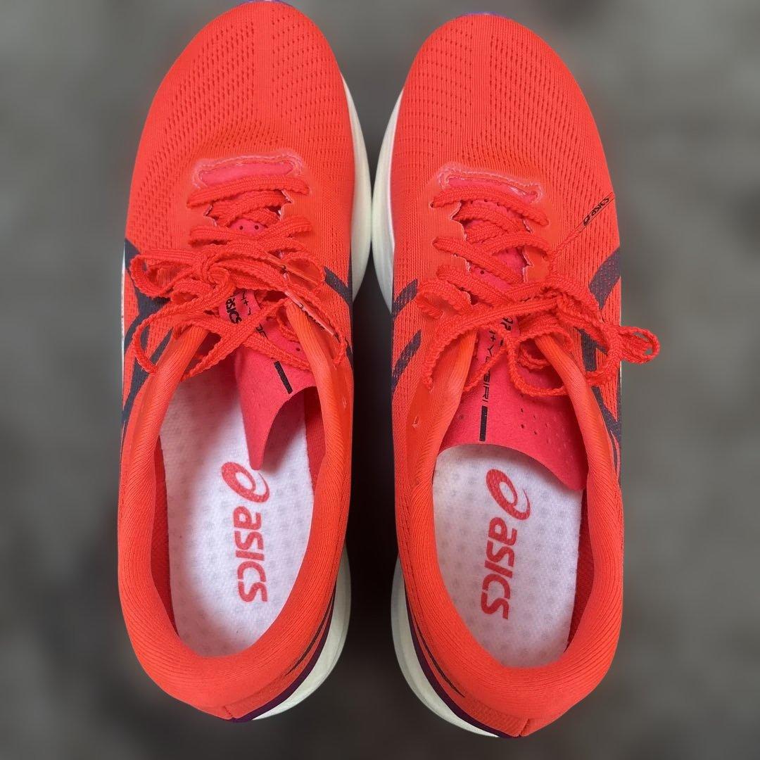 ASICS S4+ YOGIRI ランニングシューズ レッド トレーニング