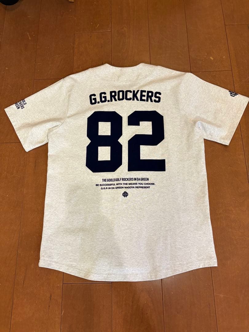 gooldgolfrockers ゴールドゴルフロッカーズ　ベースボールシャツM