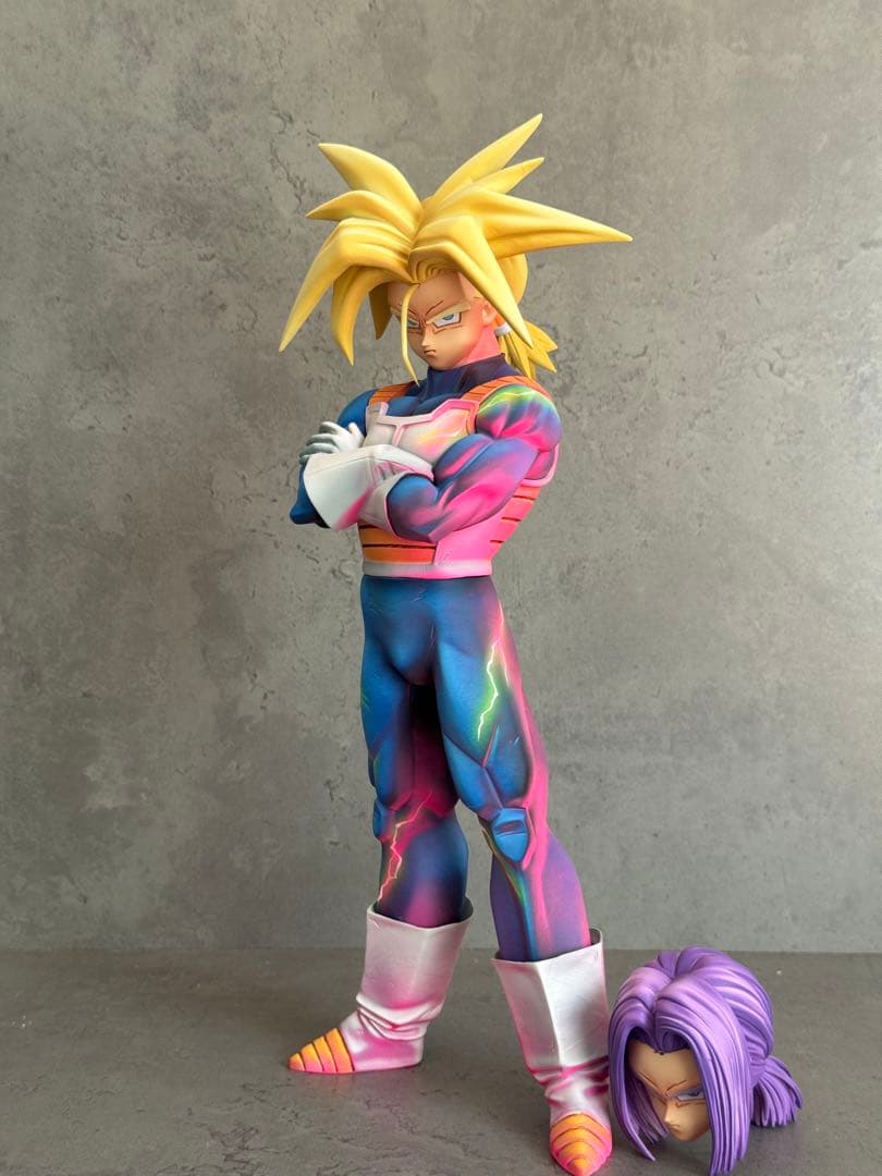 ドラゴンボール トランクス フィギュア1体、頭二つ付き