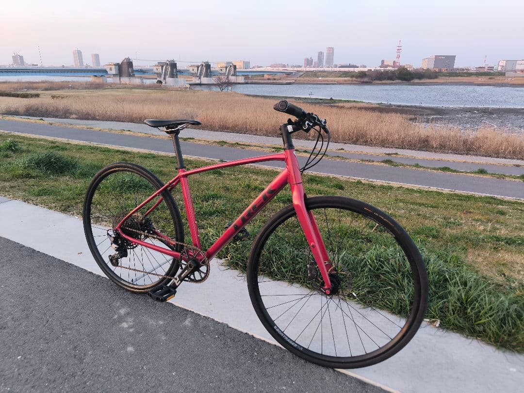 TREK FX3 DISC カスタム M クロスバイク 千葉で直接渡限定トレック