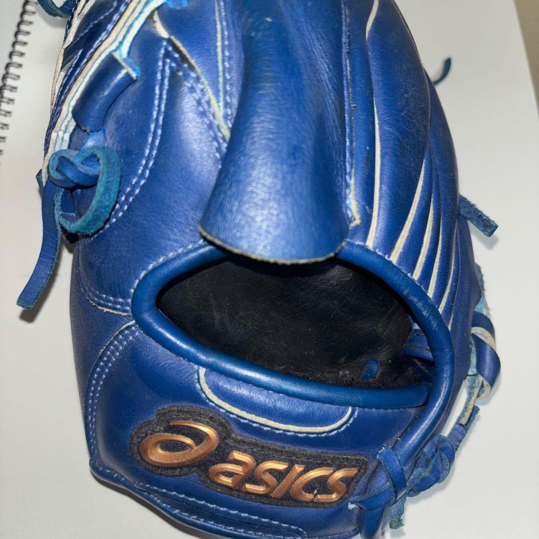ASICS 一般軟式用グローブ　左投用(RH)2014年 大谷翔平モデル　ブルー