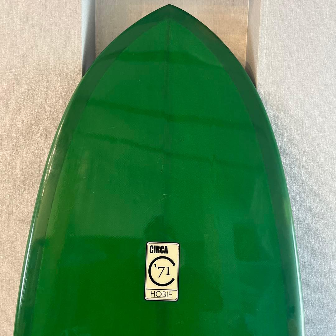 Hobie CIRCA71 ツインフィン 6’4Midget Smithケース付