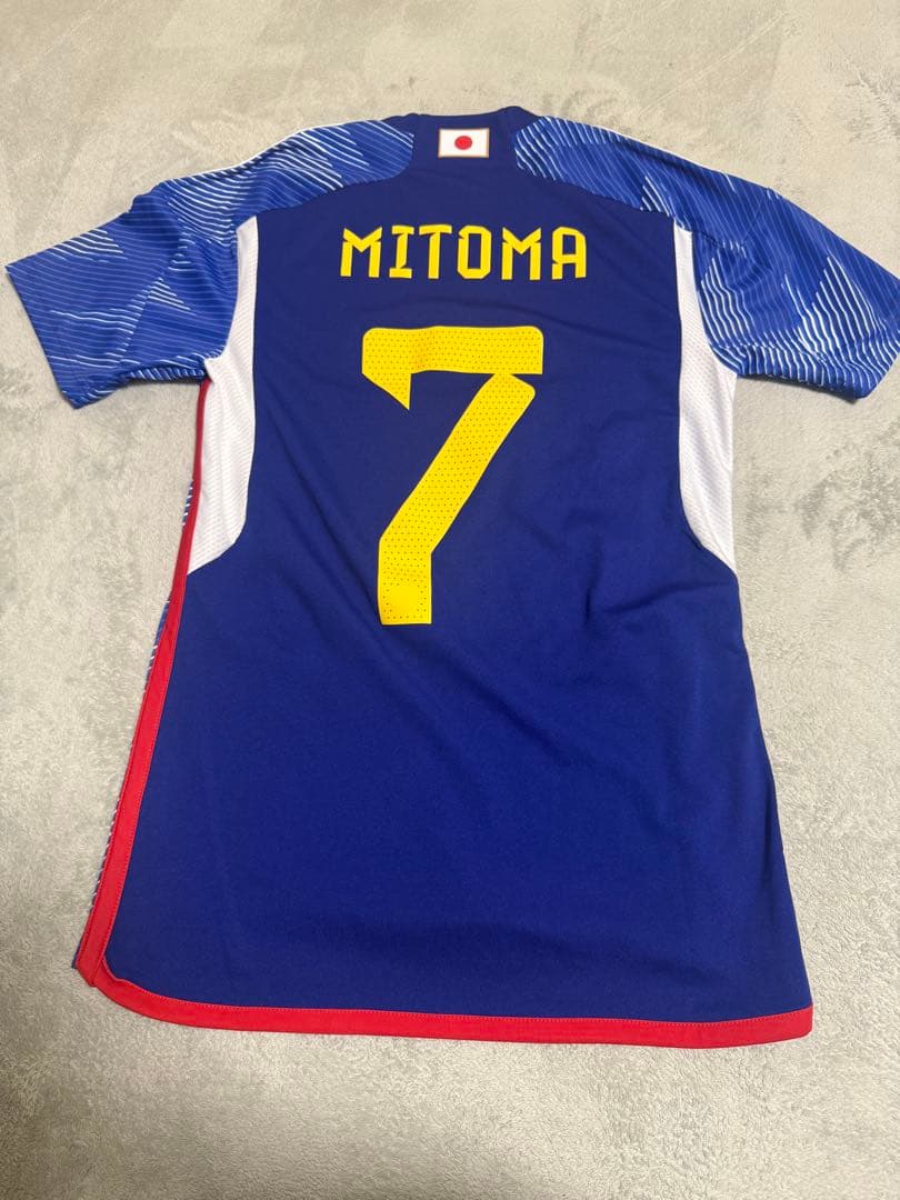 サッカー日本代表 三笘薫 7 レプリカユニフォームS