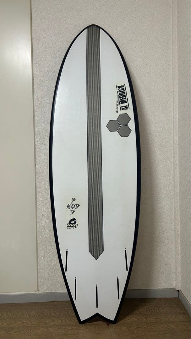AL MERRICK torq X-LITE PODMOD 5'10 フィン付き
