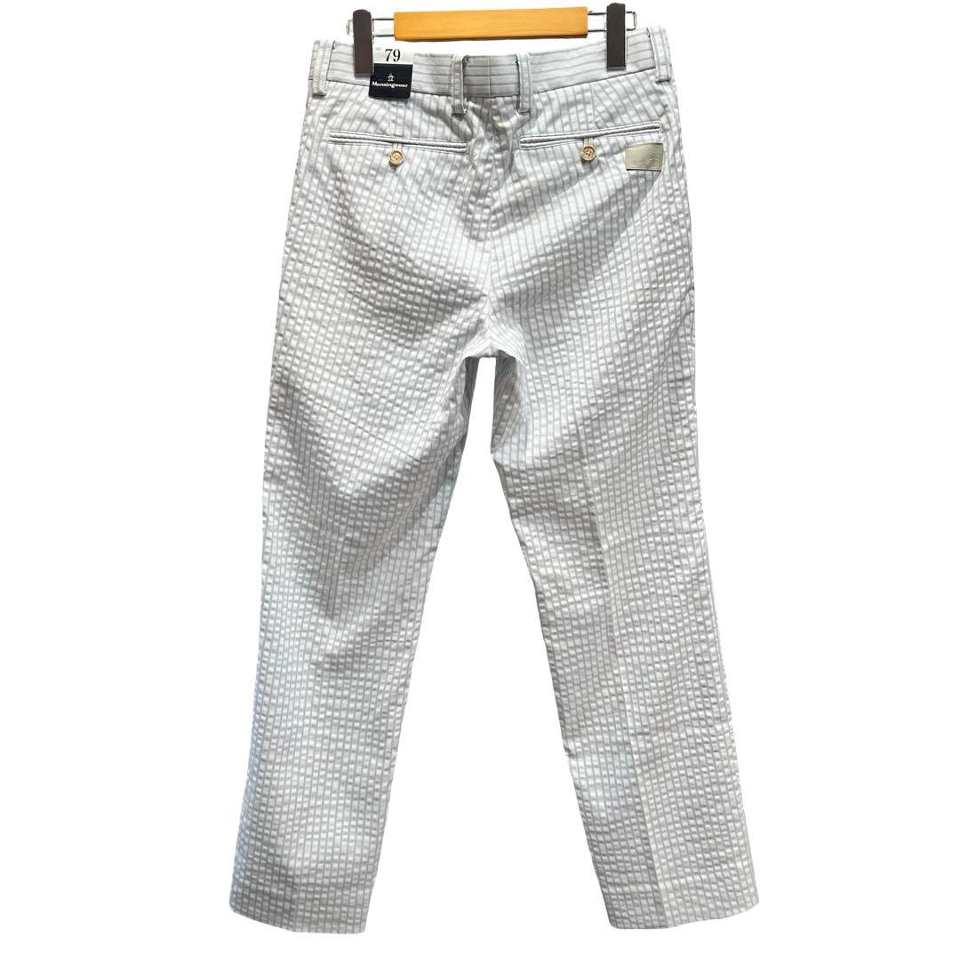 Munsingwear スラックス　デサント　立体テクスチャーパンツ サイズ79