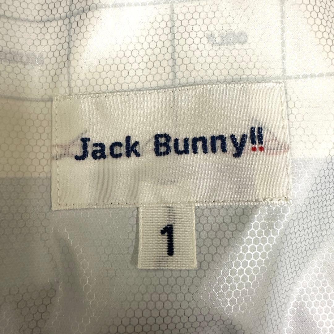 JACK BUNNY ジャックバニー フルジップブルゾン ブロックタイポプリント