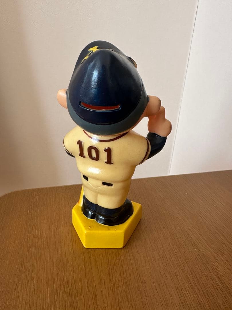 ミスタージャイアンツ 貯金箱 昭和 フィギュア レトロ 帽子 GIANTS