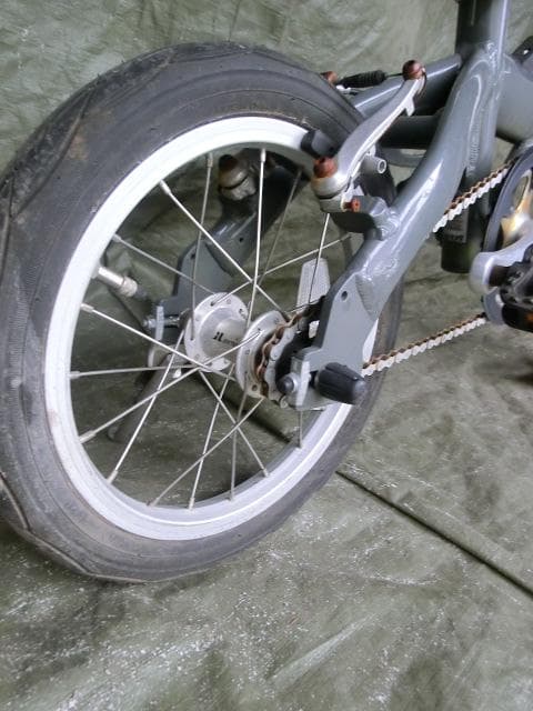 307：OUTRUNK 折りたたみ自転車　ジャンク　引取限定：埼玉県所沢市