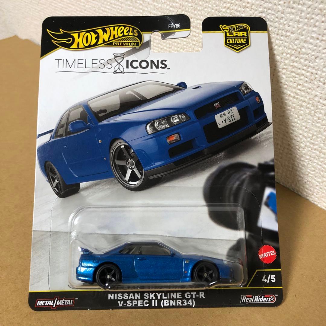 5台セット　ホットウィール　NISSAN SKYLINE GT-R　BNR34
