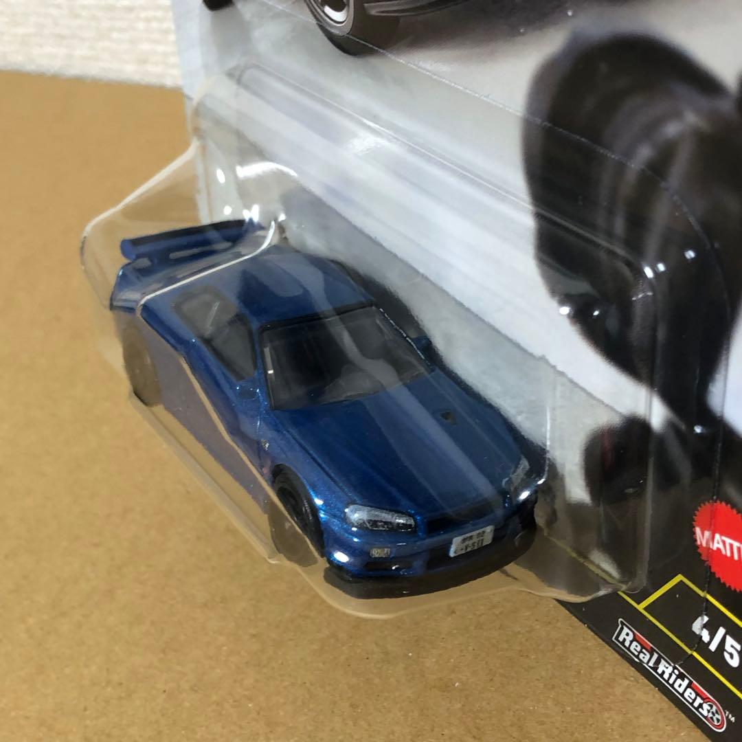 5台セット　ホットウィール　NISSAN SKYLINE GT-R　BNR34
