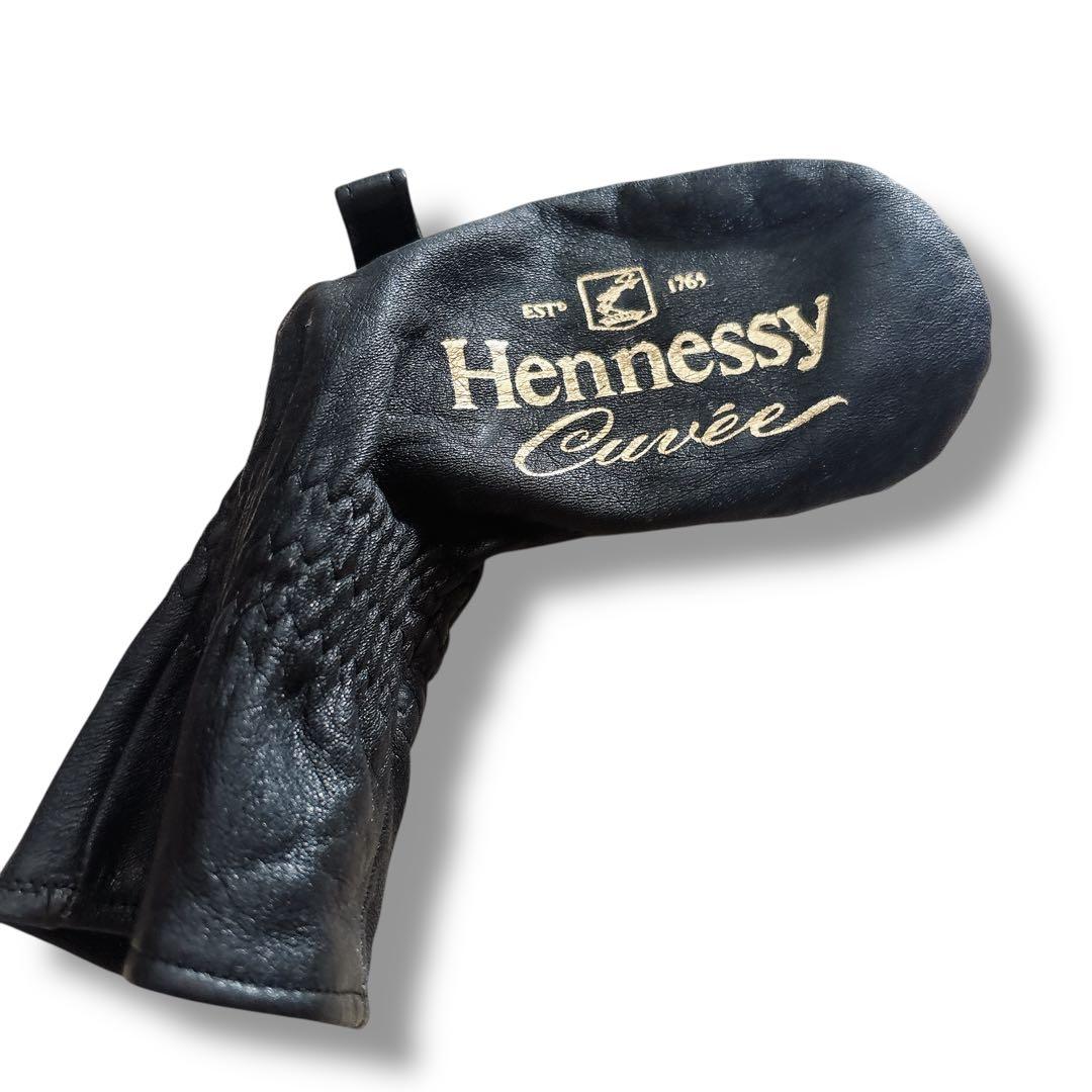 ビンテージ Hennessy ヘネシー キュヴェ 記念パター ゴールド×ウッド