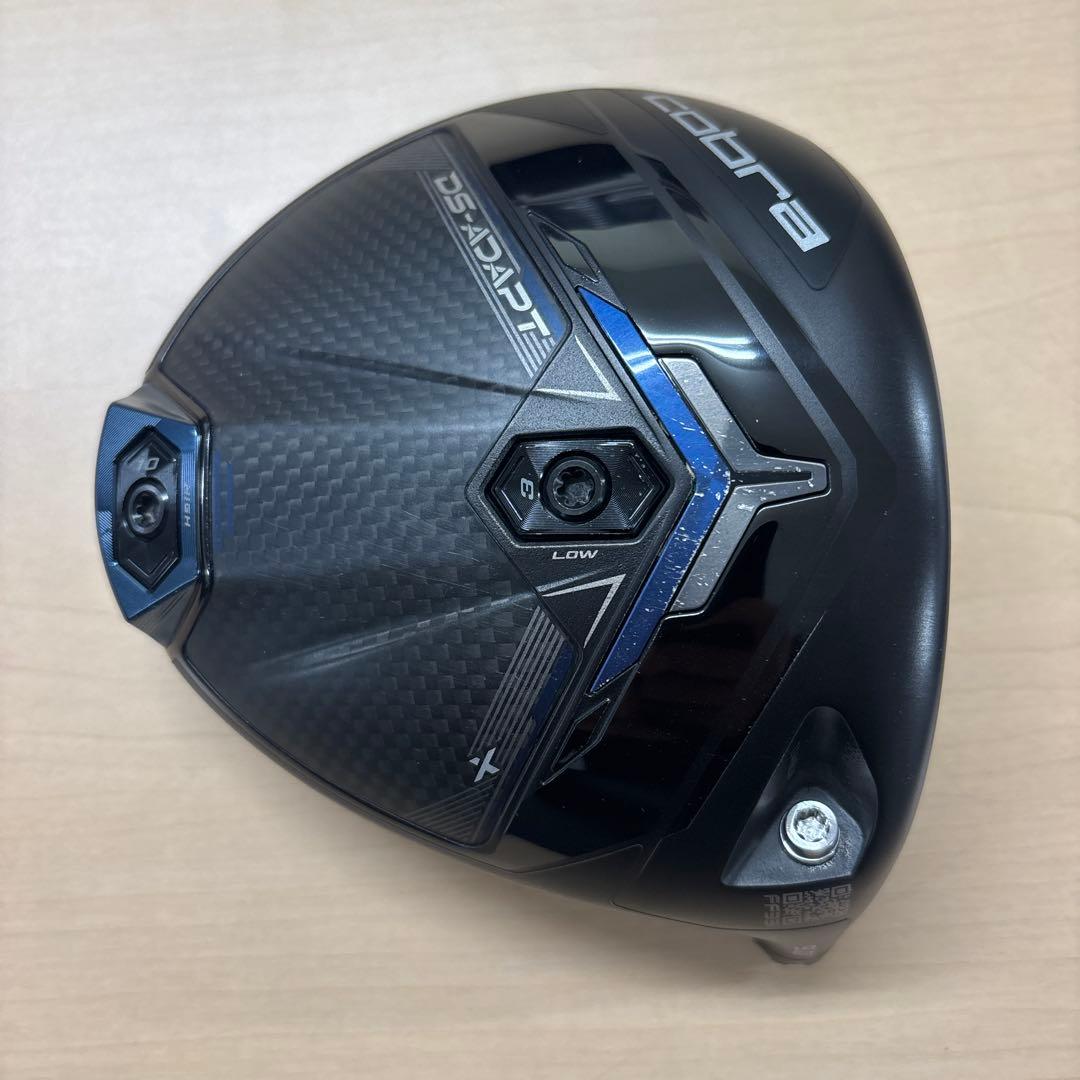 コブラDS ADAPT X ドライバー 9.0° 24ベンタスブラック6S