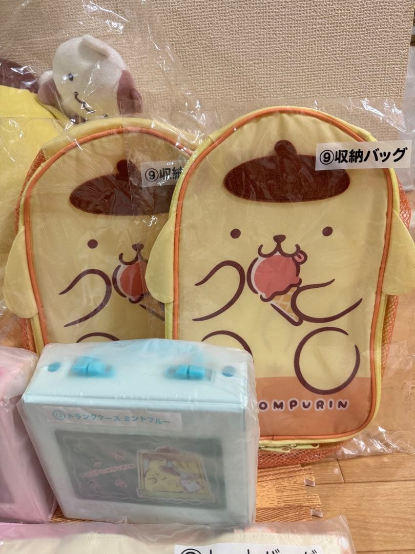 ☆新品未開封☆サンリオくじ　ポムポムプリン当たりくじ　セミコンプリート
