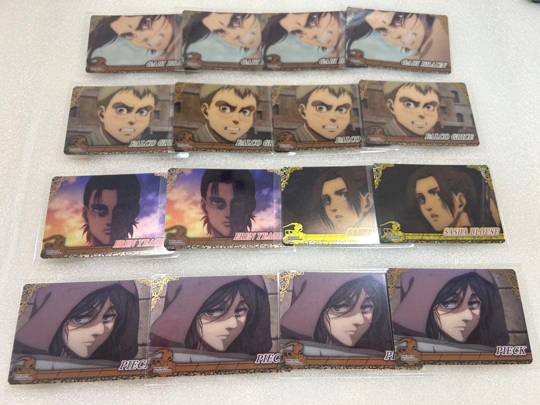 進撃の巨人 ウエハースカードまとめ売り