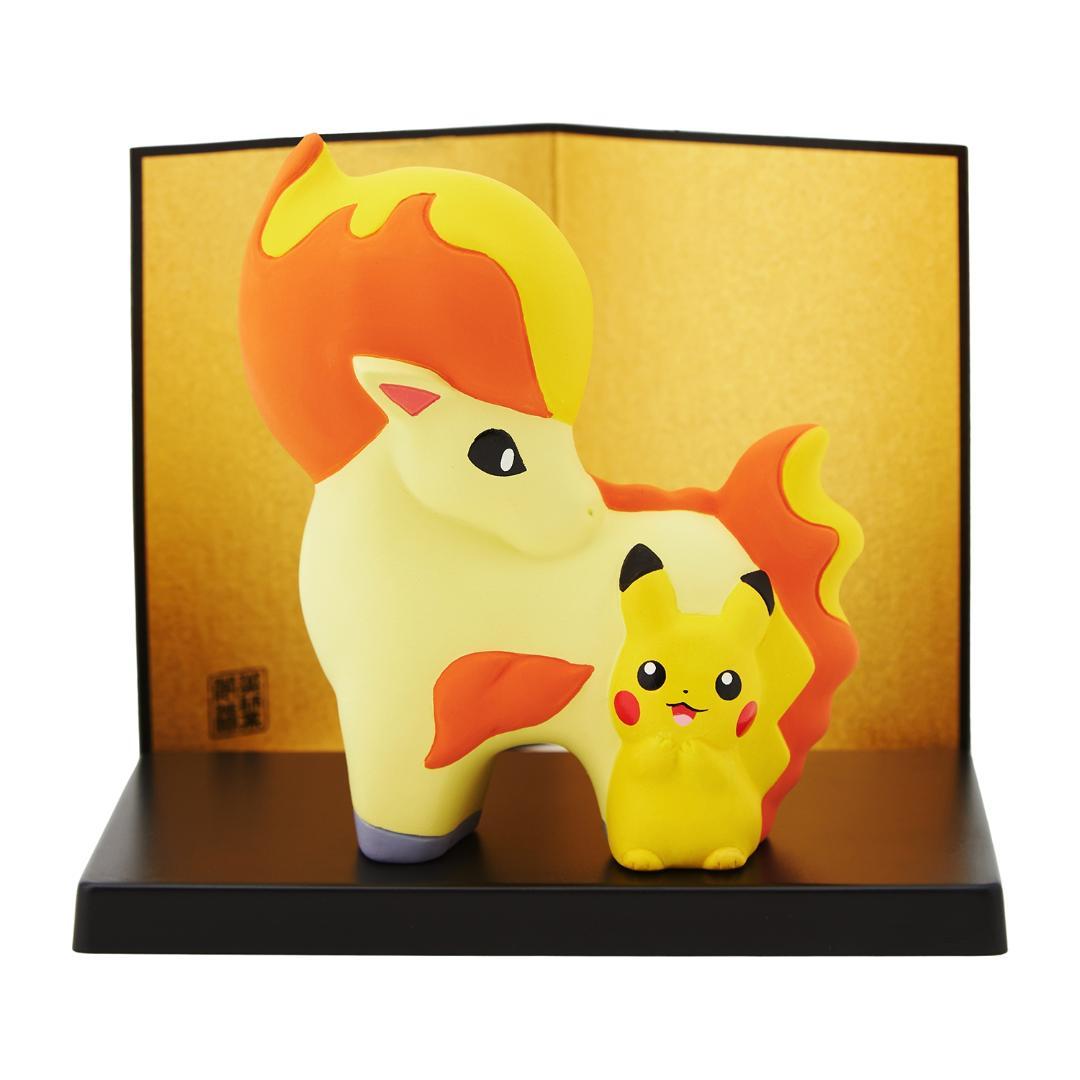 ポケモンセンター 陶飾り ピカチュウ ポニータ　2個セット