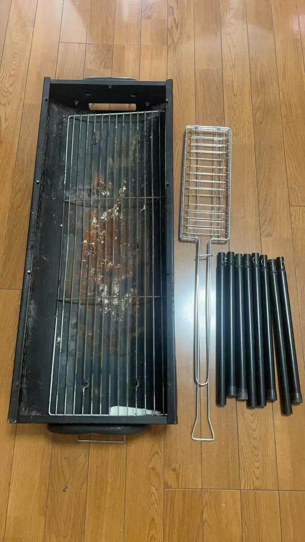 ※値段交渉可 バーベキューコンロ スタンド付き