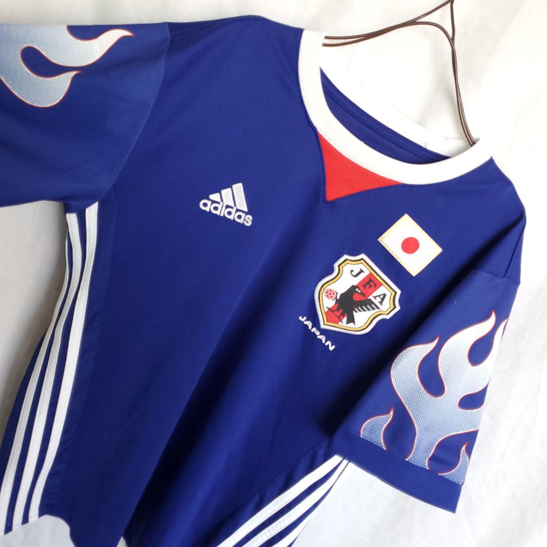 希少 日本代表 ユニフォーム フランスW杯 炎モデル 98年 復刻 モデル 青