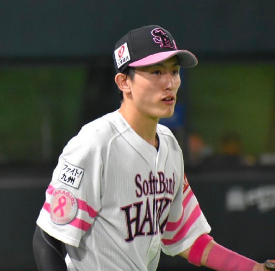 福岡ソフトバンクホークス　周東佑京選手ユニフォーム　球団支給品