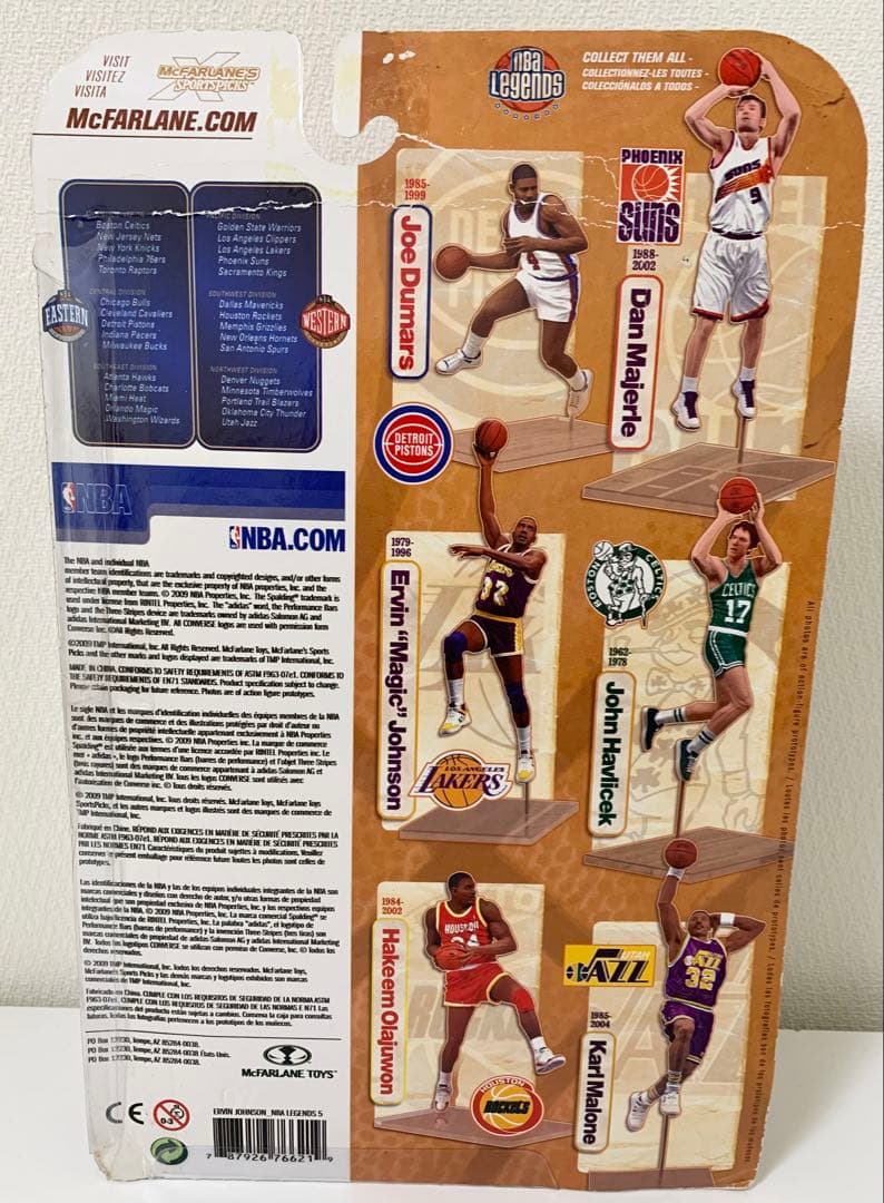 Mcfarlaneマクファーレン NBAフィギュア マジック・ジョンソン