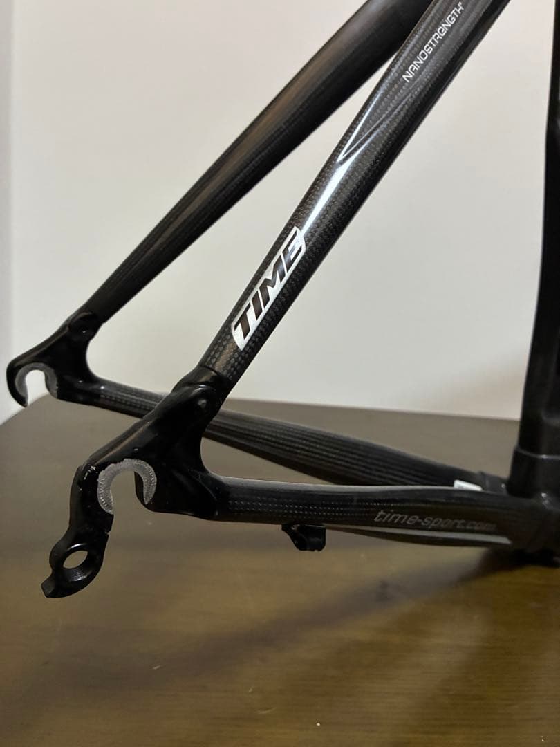 TIME カーボン ロードバイクフレーム ブラック　RXR VIPカラー