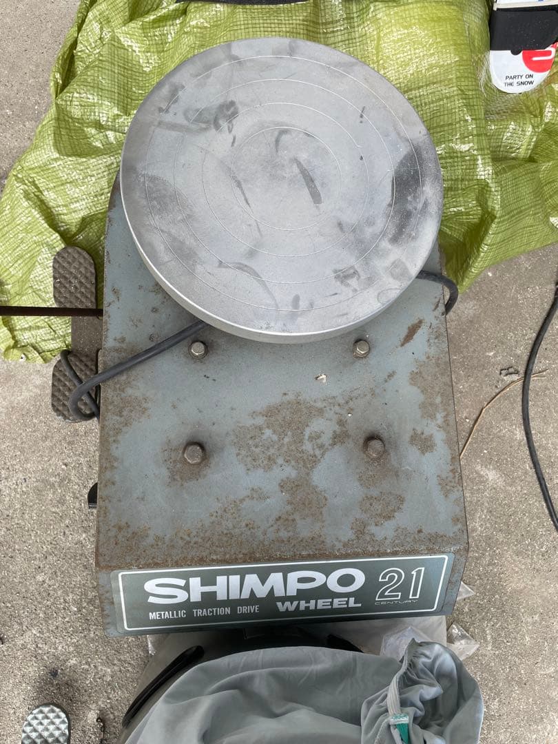 SHIMPO 21 金属トラクションドライブ ろくろ