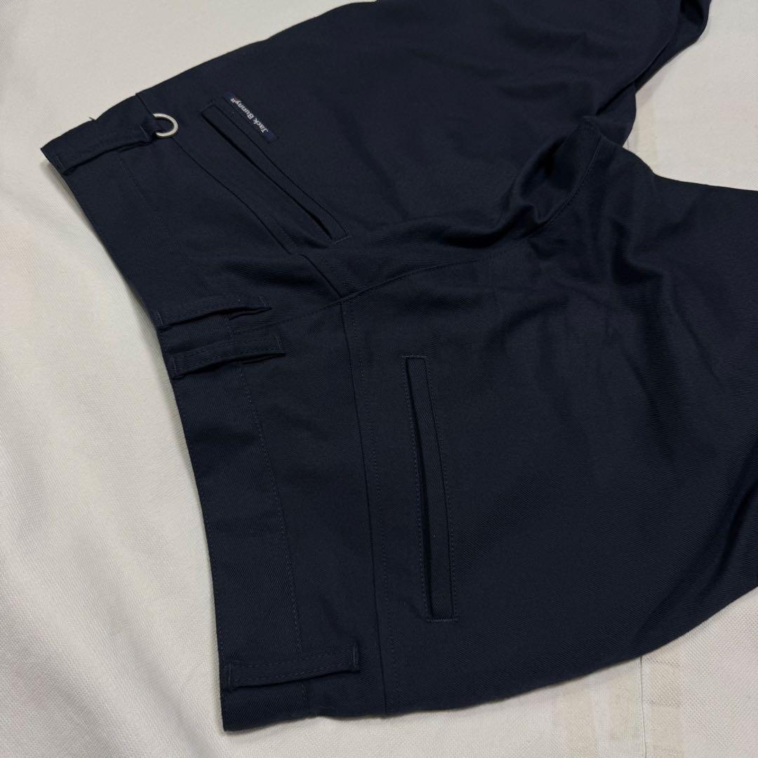 ジャックバニー 美品 4 ゴルフ パンツ Jack Bunnyネイビー レア
