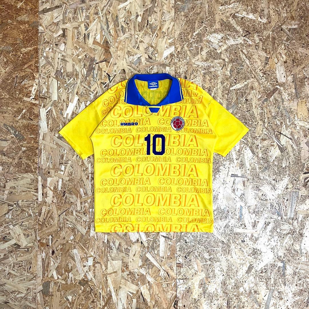 1995年 colombia代表 バルデラマ OLD UMBRO
