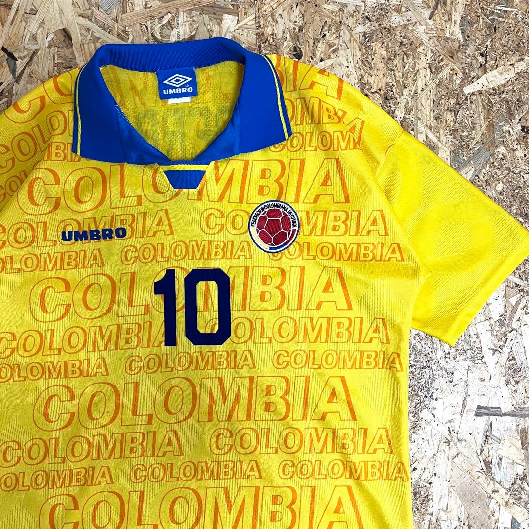 1995年 colombia代表 バルデラマ OLD UMBRO