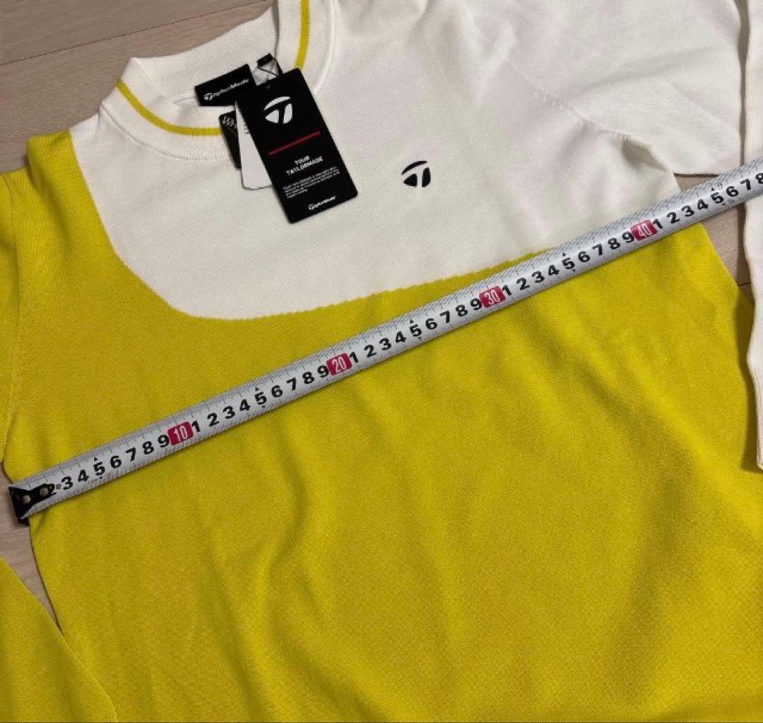 【TaylorMade】L 新品✨長袖モックネック春秋ゴルフ　レディース
