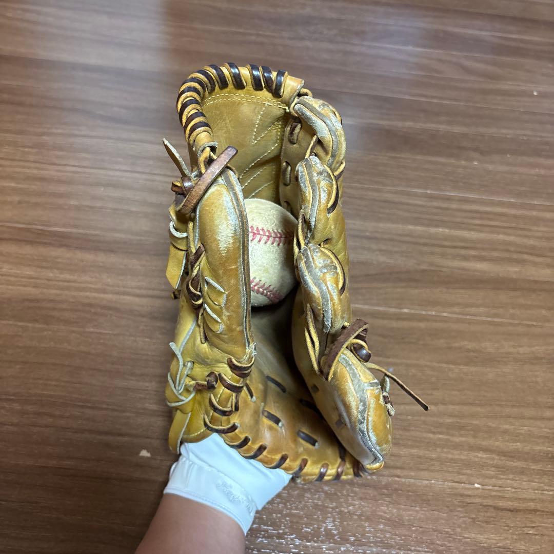 Mizuno Pro 硬式グローブ ブラウン