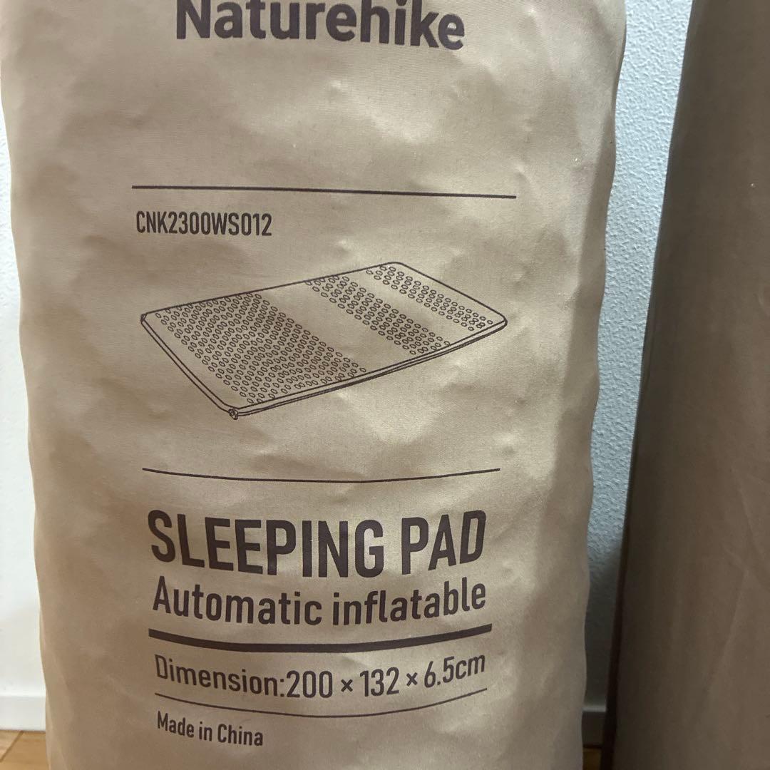 Naturehike 自動膨張スリーピングマット 枕　ポンプ
