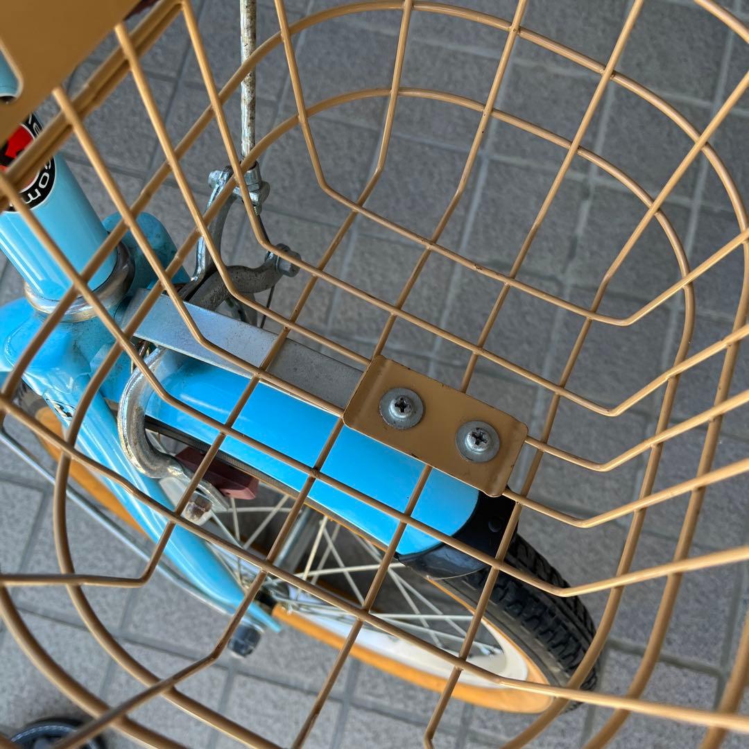 ai design WORKS 子供用自転車 水色