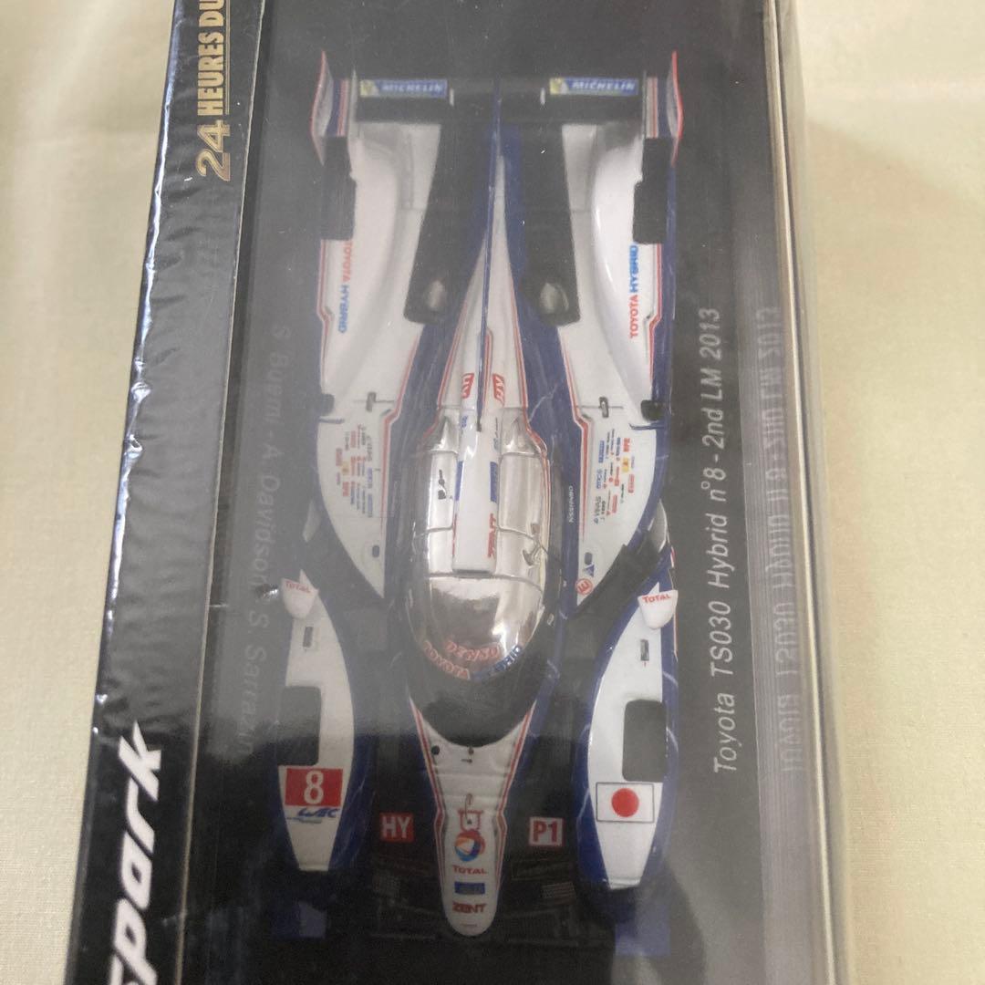 スパーク 1/43 トヨタ TS030 HYBRID LM2013No.8 2位