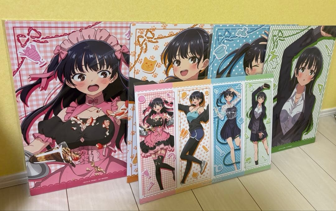 僕の心のヤバイやつ　webくじ　B賞A3ビジュアルパネル5種コンプセット