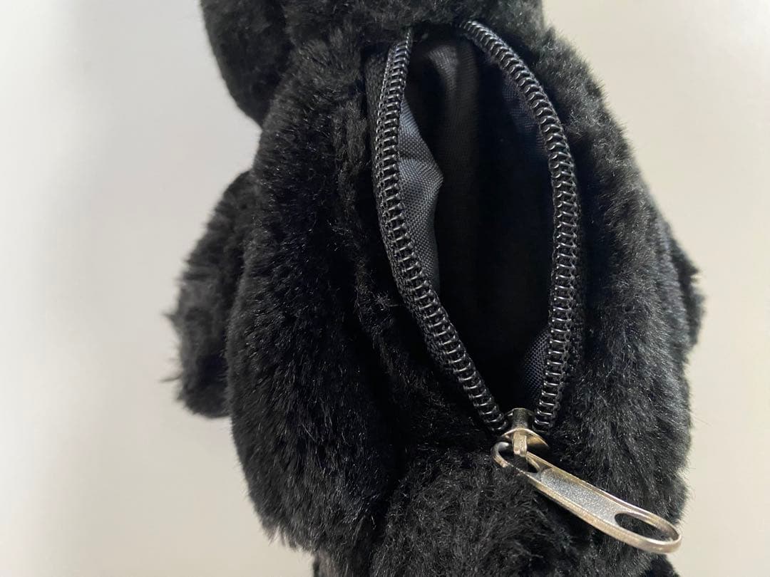PEARLY GATES ボールポーチ ボール入れ うさぎ 黒 ブラック新品