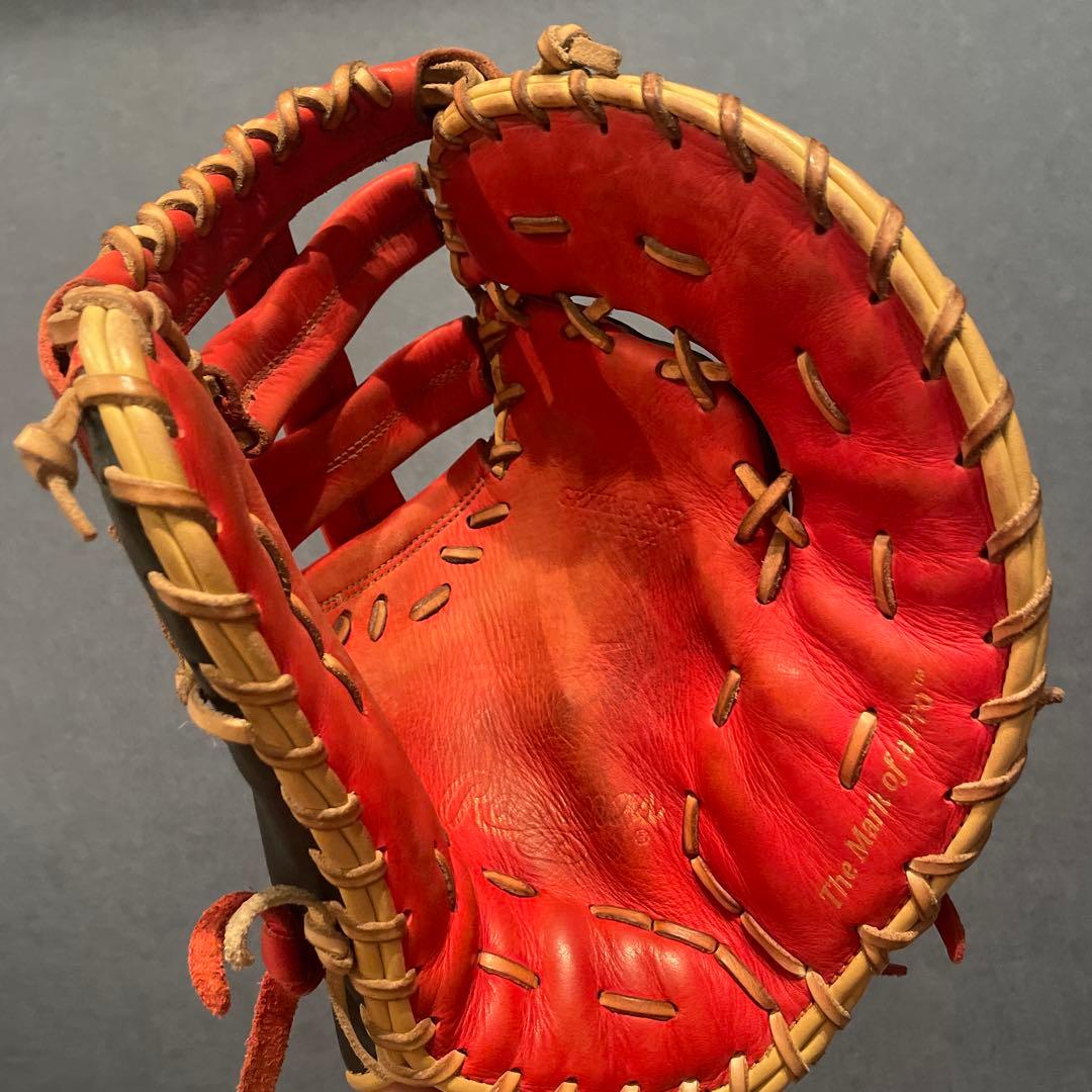 Rawlings Gold Glove 軟式グローブ 赤黒