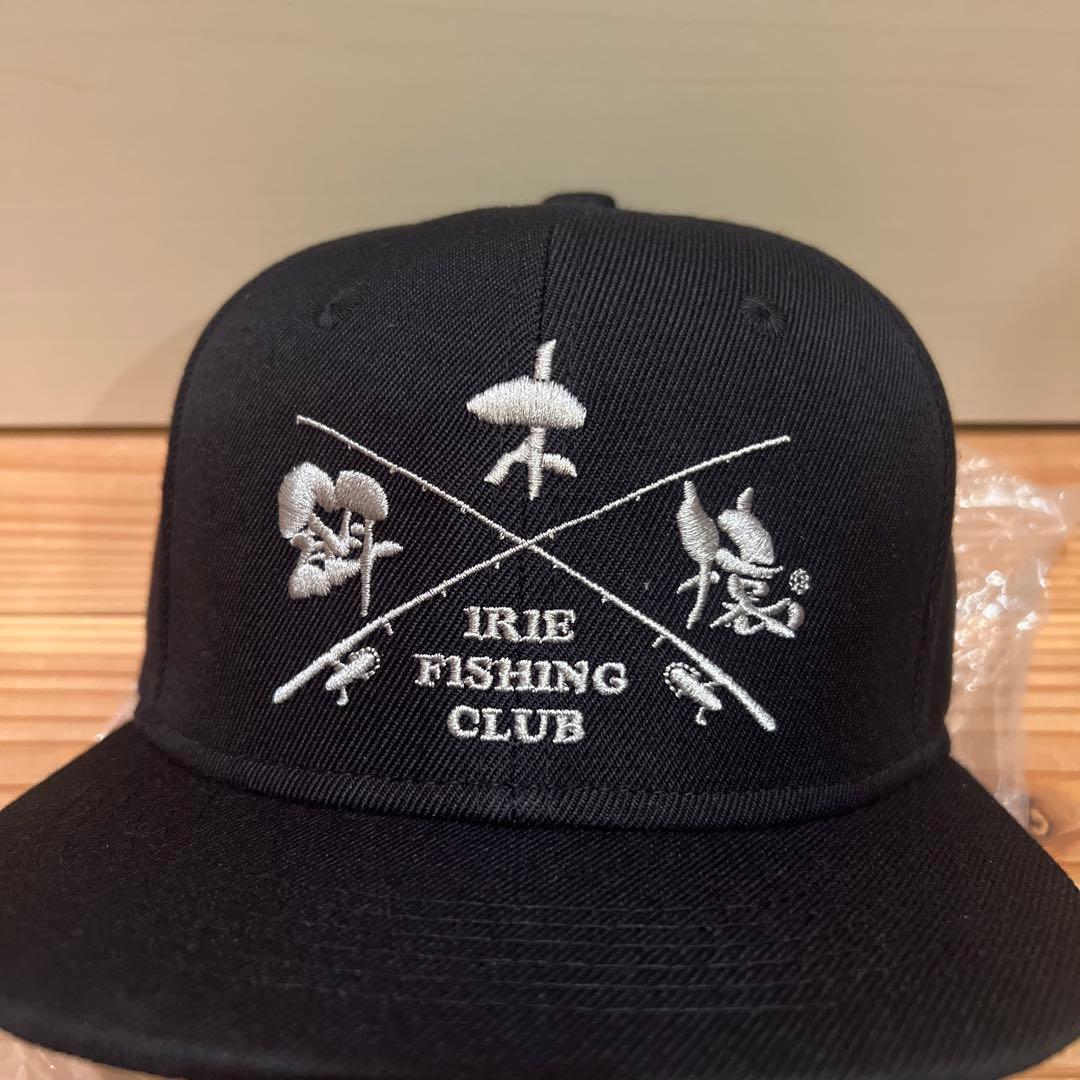餌木猿×IRIE FISHING CLUB CAP 黒